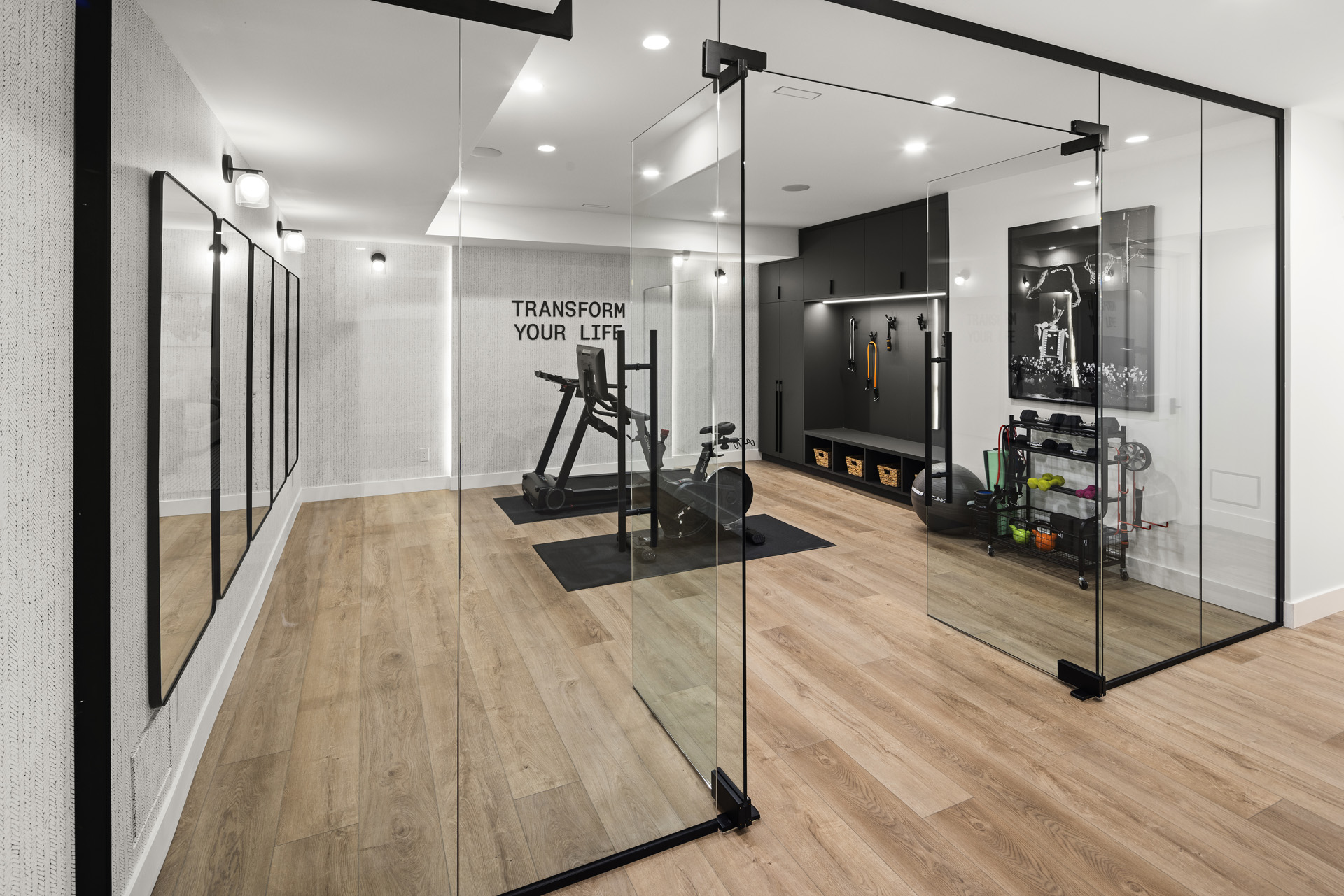 Cobble Beach Showhome gym